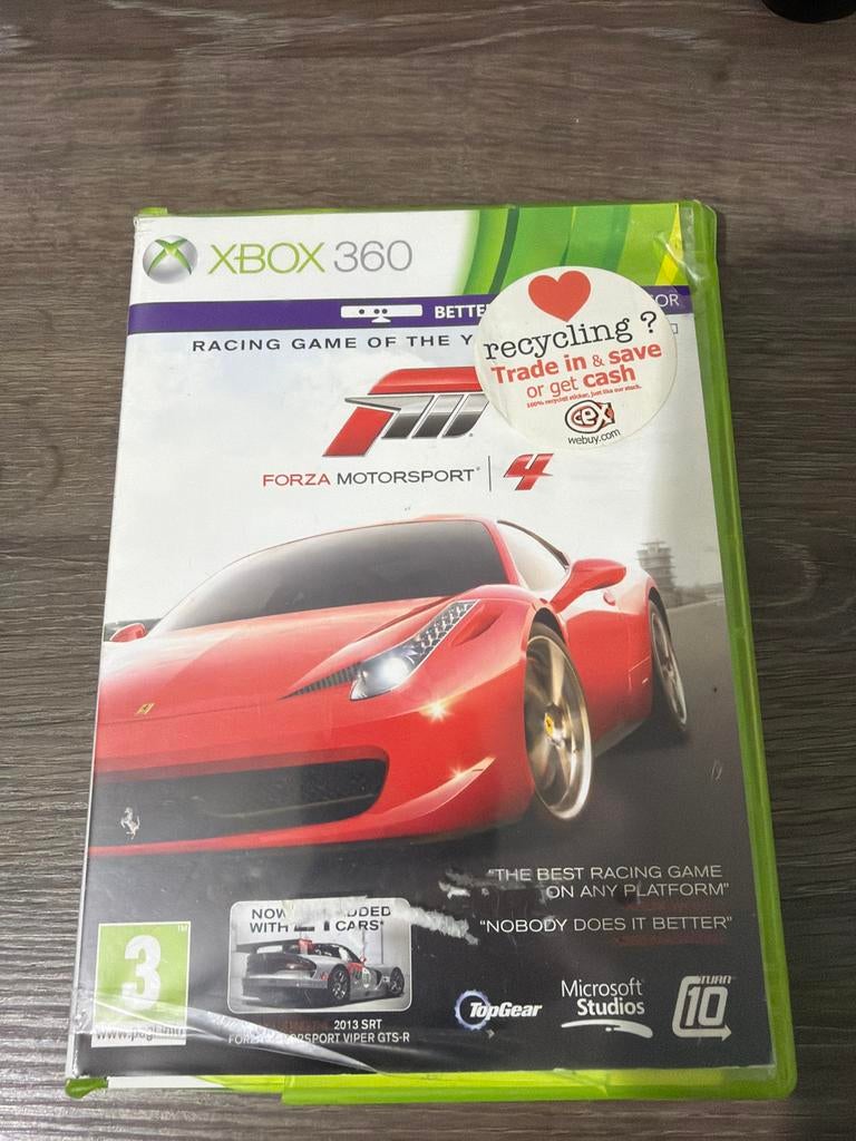 Forza Motorsport 4 Xbox 360, Spelcomputers en Games, Ophalen, Gebruikt, 1 speler, Racen en Vliegen