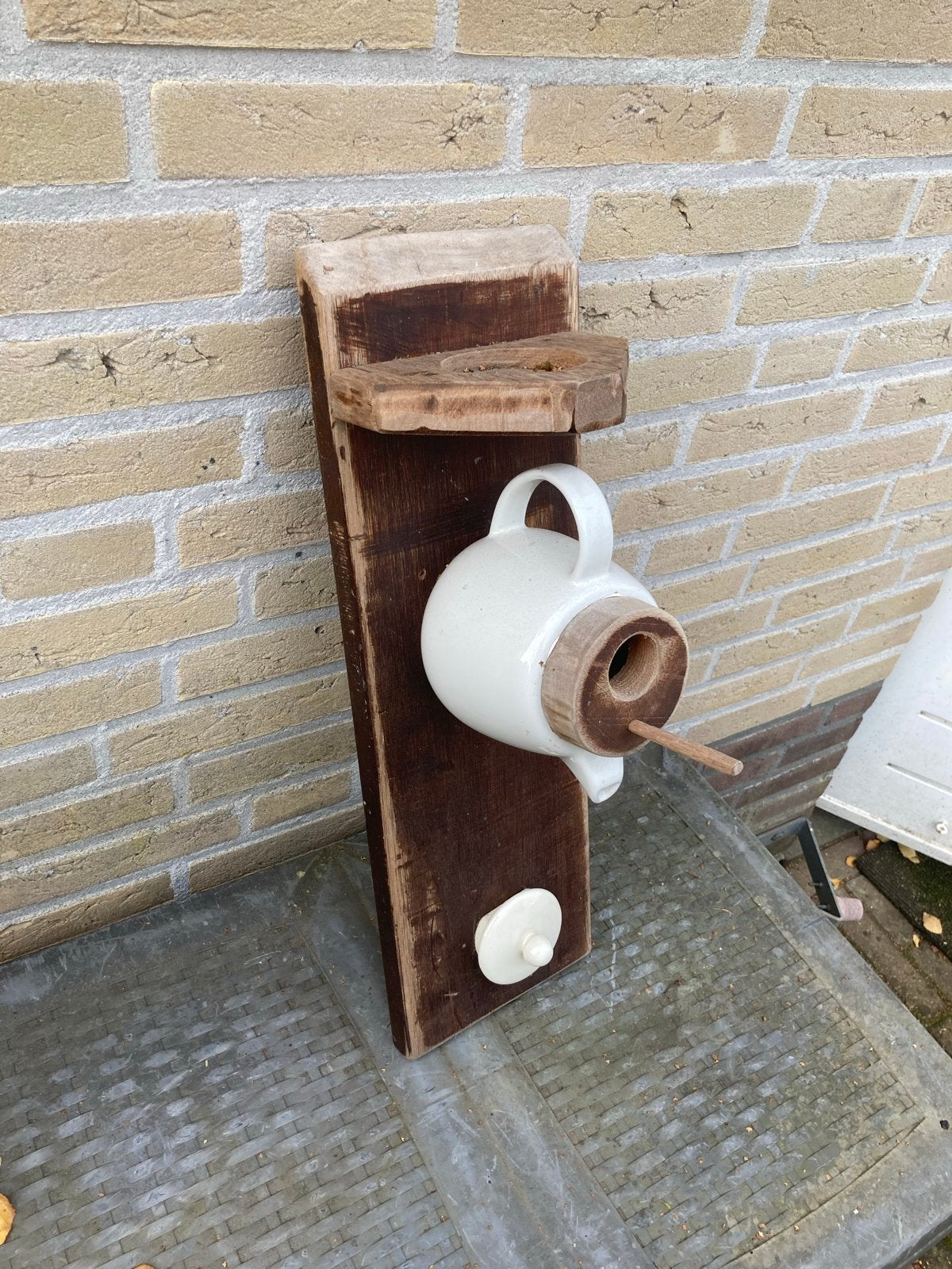 2 theepot vogel huisjes, Tuin en Terras, Ophalen of Verzenden