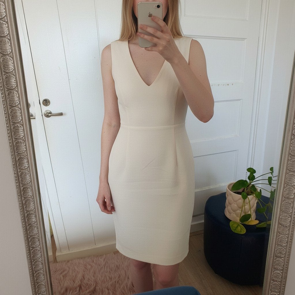 Nieuwe STEPS jurk, elegant, hoogwaardig, avondcocktailjurk, Kleding | Dames, Ophalen of Verzenden, Nieuw, Maat 36 (S), Beige