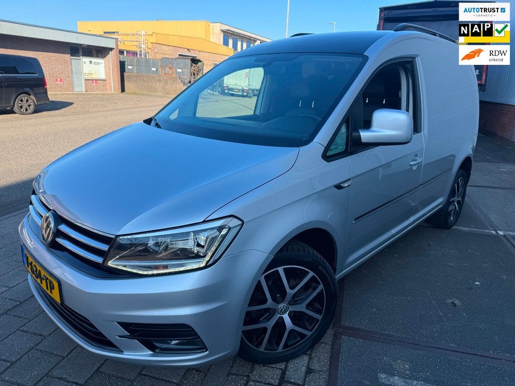 Volkswagen Caddy 2.0 TDI 2019 Exclusive Edition 180PK DSG AU, Auto's, Bestelauto's, Bedrijf, Te koop, ABS, Adaptive Cruise Control
