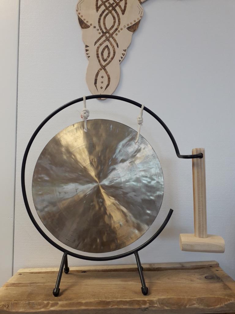 Klankschaal / Gong van oud drumstel, Antiek en Kunst, Ophalen of Verzenden