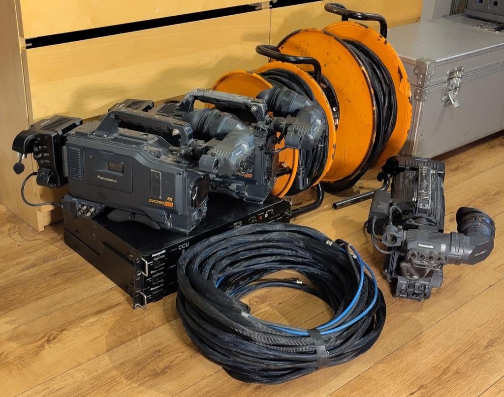 3x Panasonic HDX900 met CCU en adapter, Ophalen, Gebruikt, Video