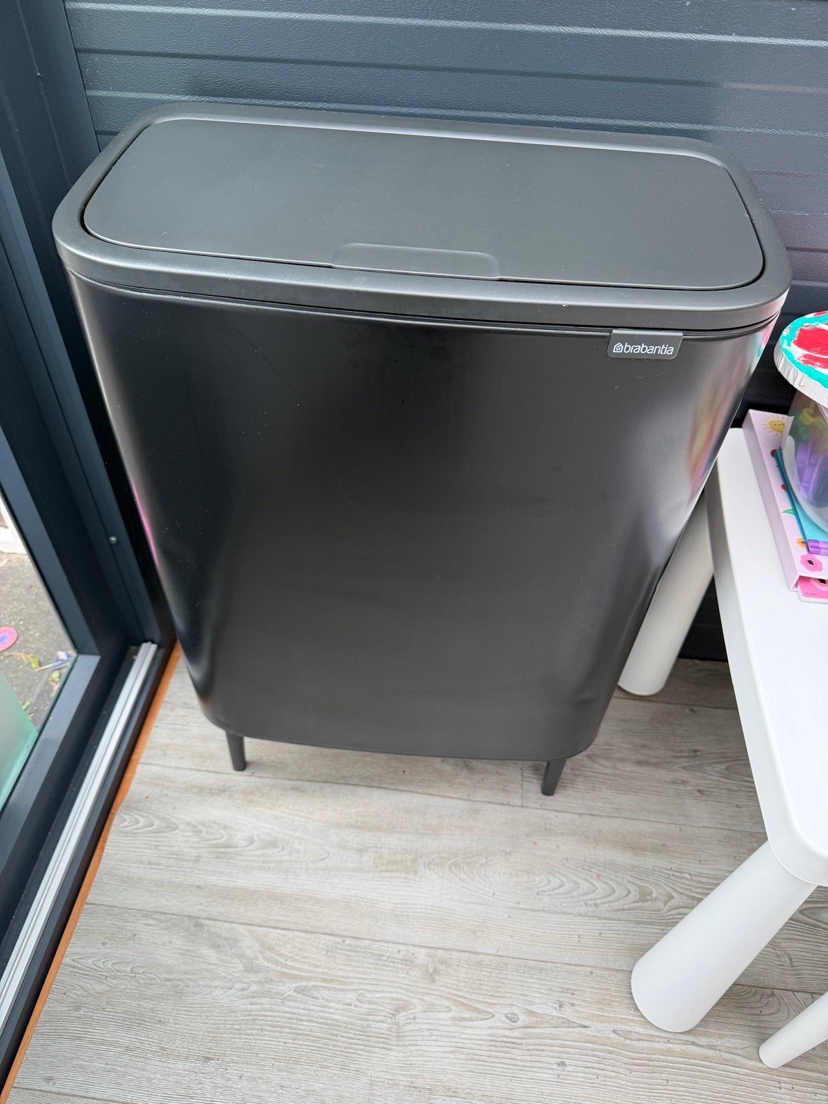 Brabantia Bo Touch Bin - Stijlvolle Afvalemmer, Ophalen of Verzenden, Zo goed als nieuw, 30 tot 40 liter, 75 – 100