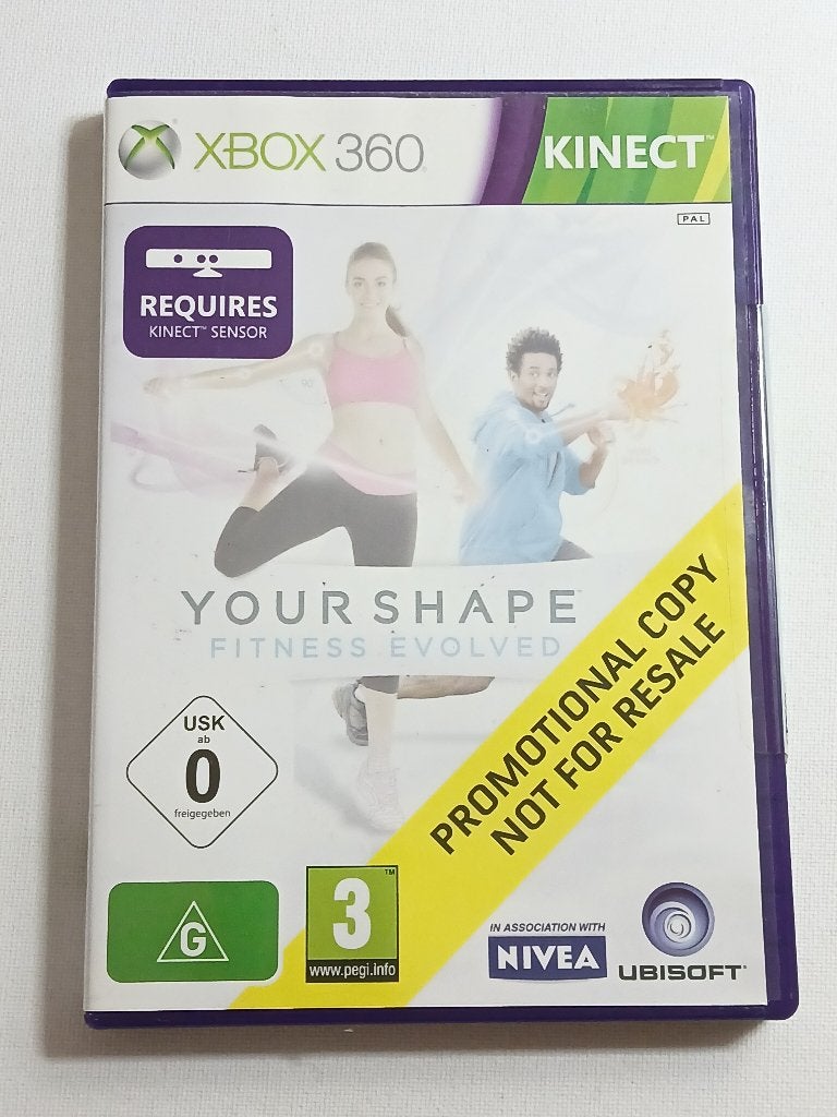 Your Shape Fitness Evolved - Xbox 360 - Not for resale, Gebruikt, Microsoft, Overige genres, 1 speler
