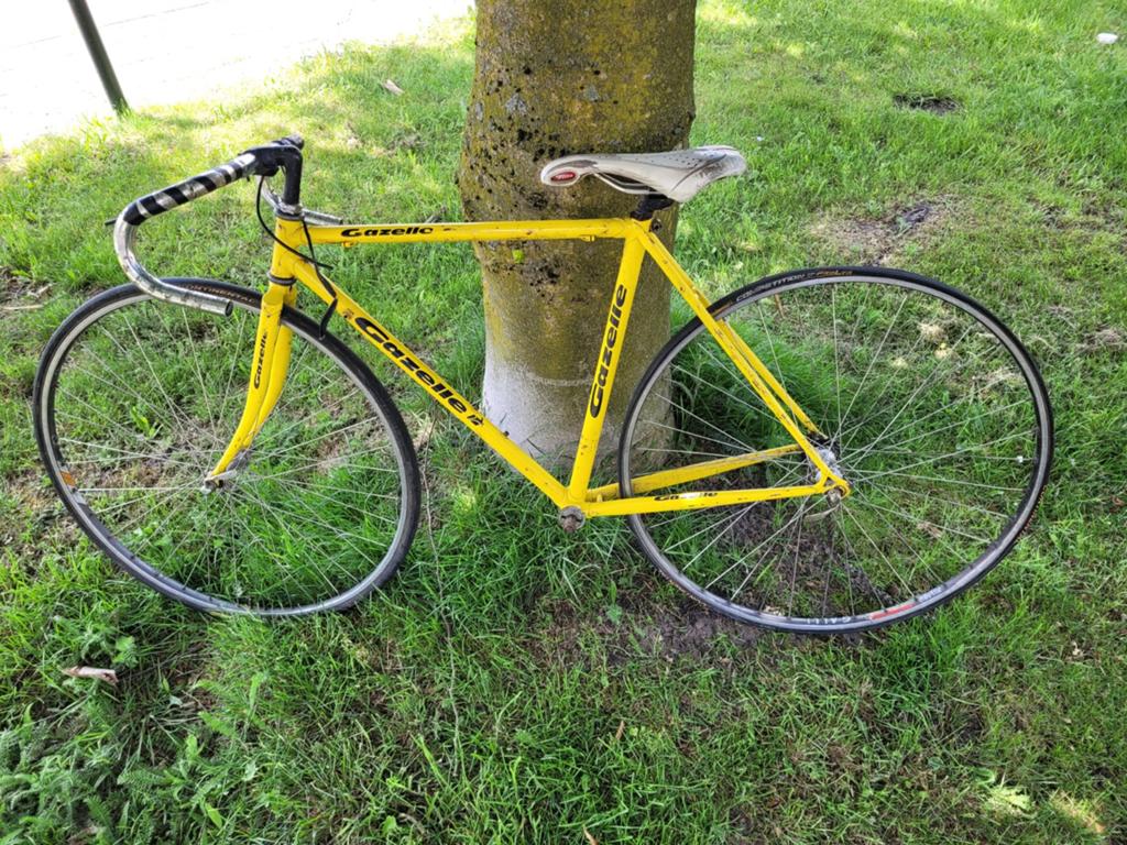 Race fiets italy vintage, Gebruikt, Ophalen, Overige merken, 10 tot 15 versnellingen