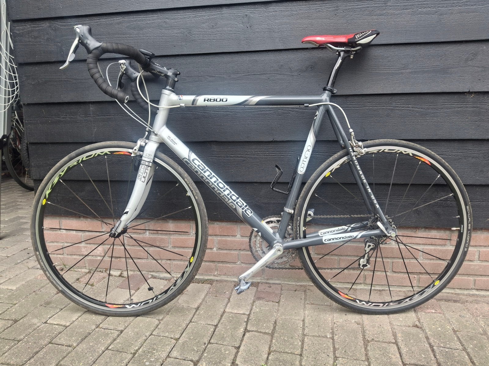 Cannondale R800 racefiets - Shimano Ultegra - 60 cm, 28 inch, Gebruikt, Aluminium, 57 tot 61 cm
