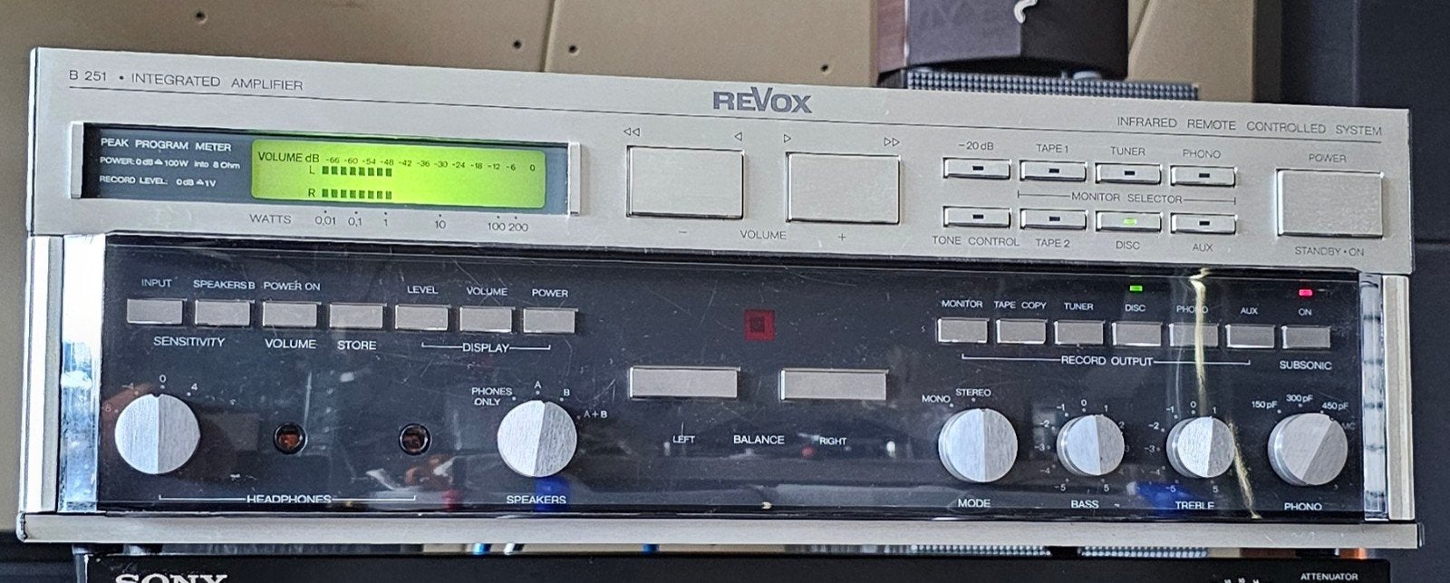 ReVox Studer B251 legendarisch, jaren '80,phono MM,garantie, Audio, Tv en Foto, Overige merken, ReVox, Refurbished, Ophalen of Verzenden