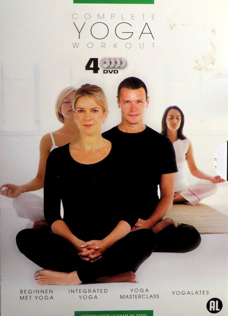4 DVD Box -  Complete Yoga Workout, Alle leeftijden, Ophalen of Verzenden, Zo goed als nieuw, Yoga, fitness of dans