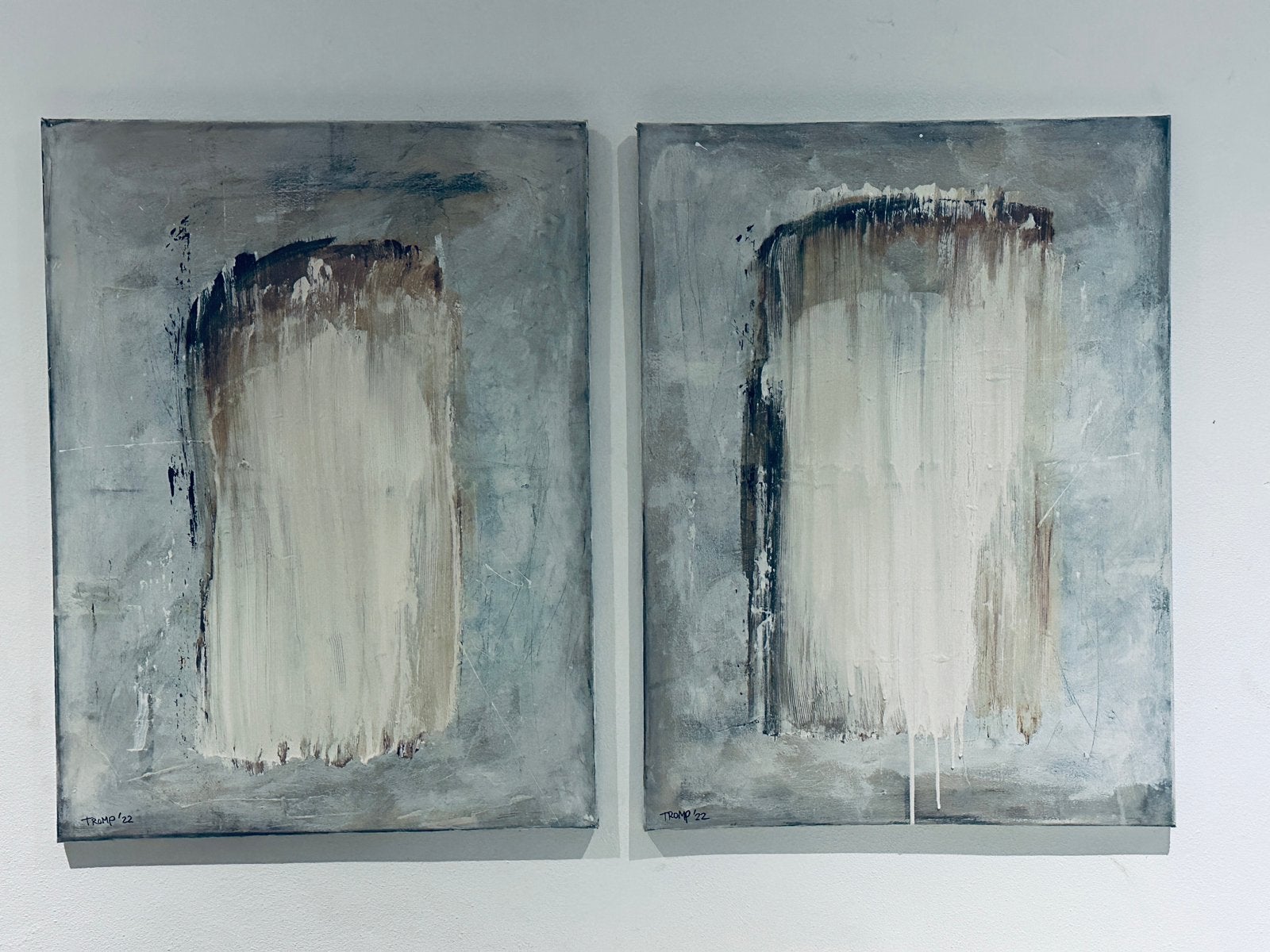 Abstract industrial nature 60x80, Ophalen of Verzenden