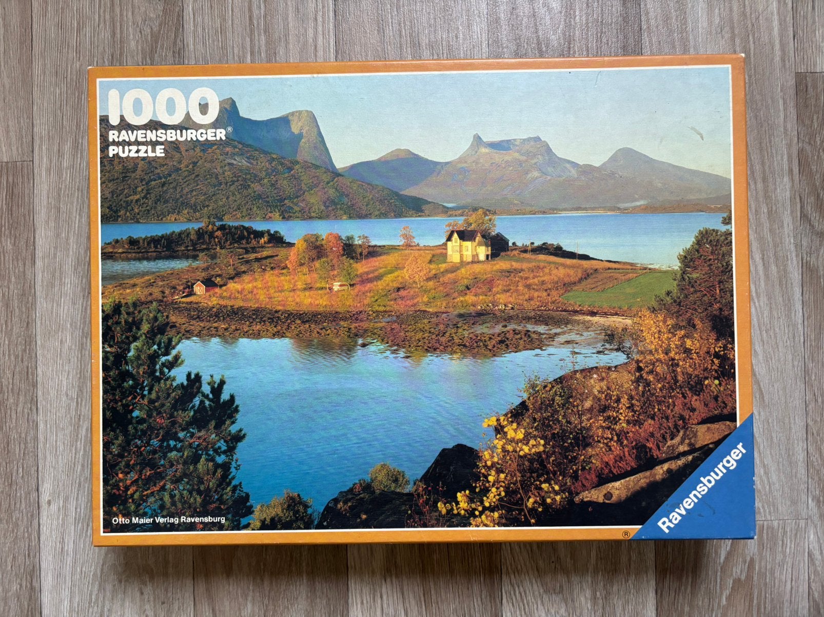 Legpuzzel Fjord-landschap, Ophalen of Verzenden, 500 t/m 1500 stukjes, Zo goed als nieuw, Legpuzzel