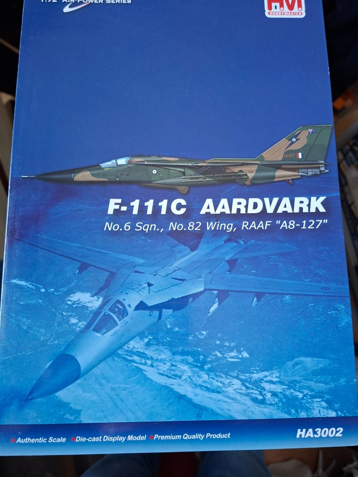 Hobbymaster F-111C Aardvark RAAF HA3002 Schaalmodel, Overige merken, 1:72 tot 1:144, Nieuw, Ophalen of Verzenden