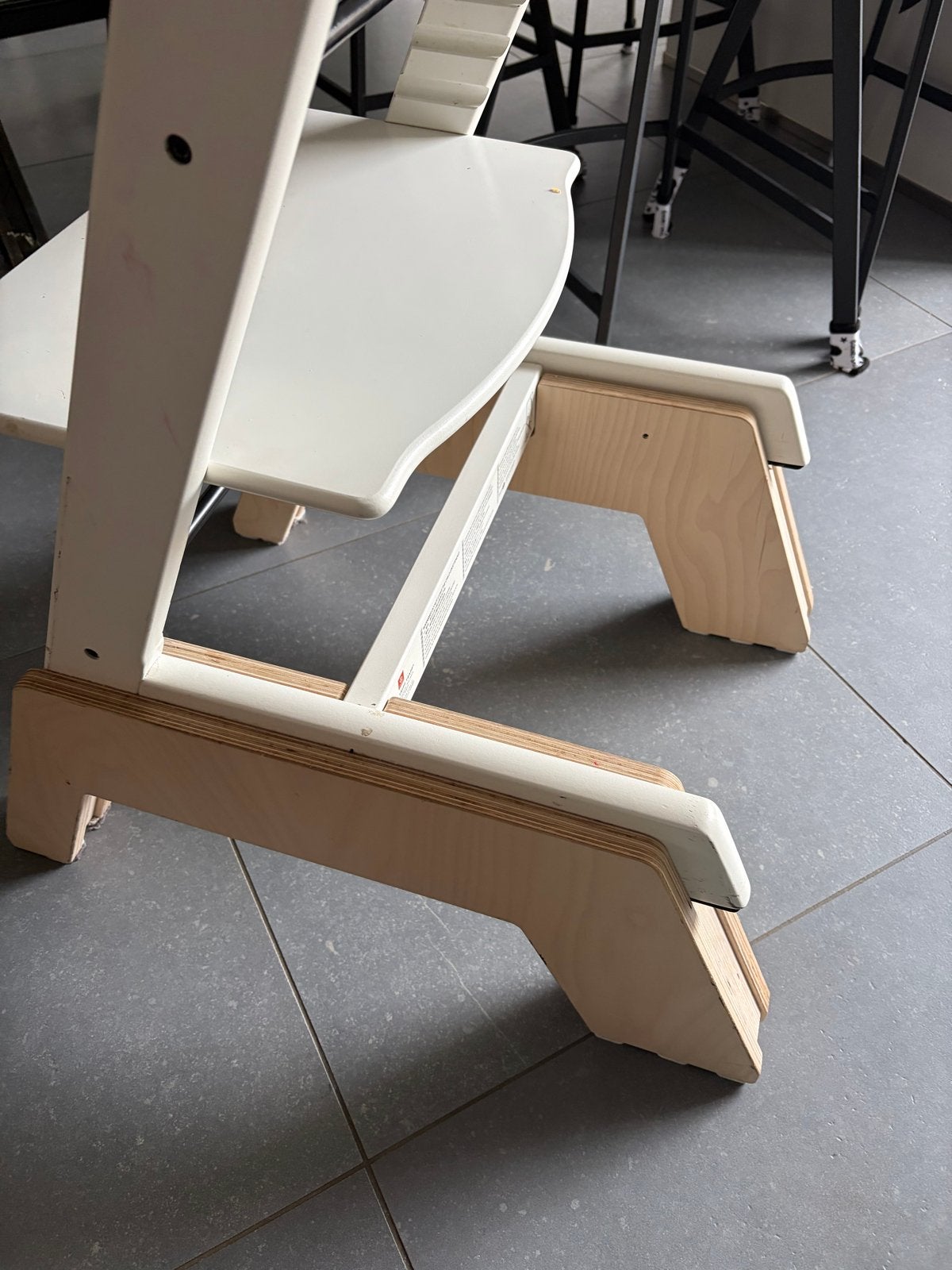 Tripp trapp Stokke robuuste stoel verhoger 2 paar!!, Kinderen en Baby's, Kinderstoelen, Ophalen, Gebruikt, Meegroeistoel