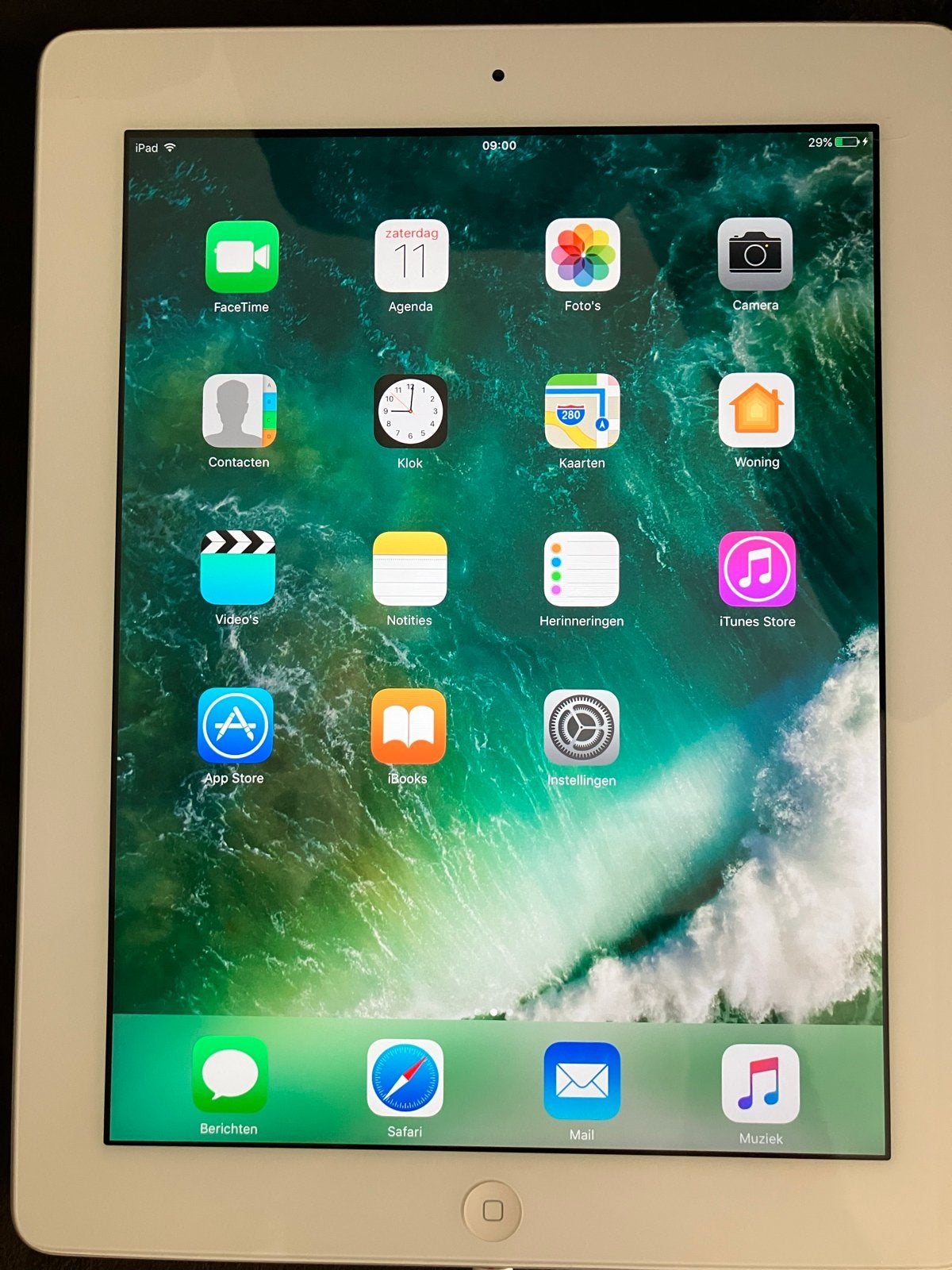 Apple iPad 4e generatie 16GB Wi-Fi Wit (Model A1458), 10 inch, Gebruikt, Apple iPad, Wit