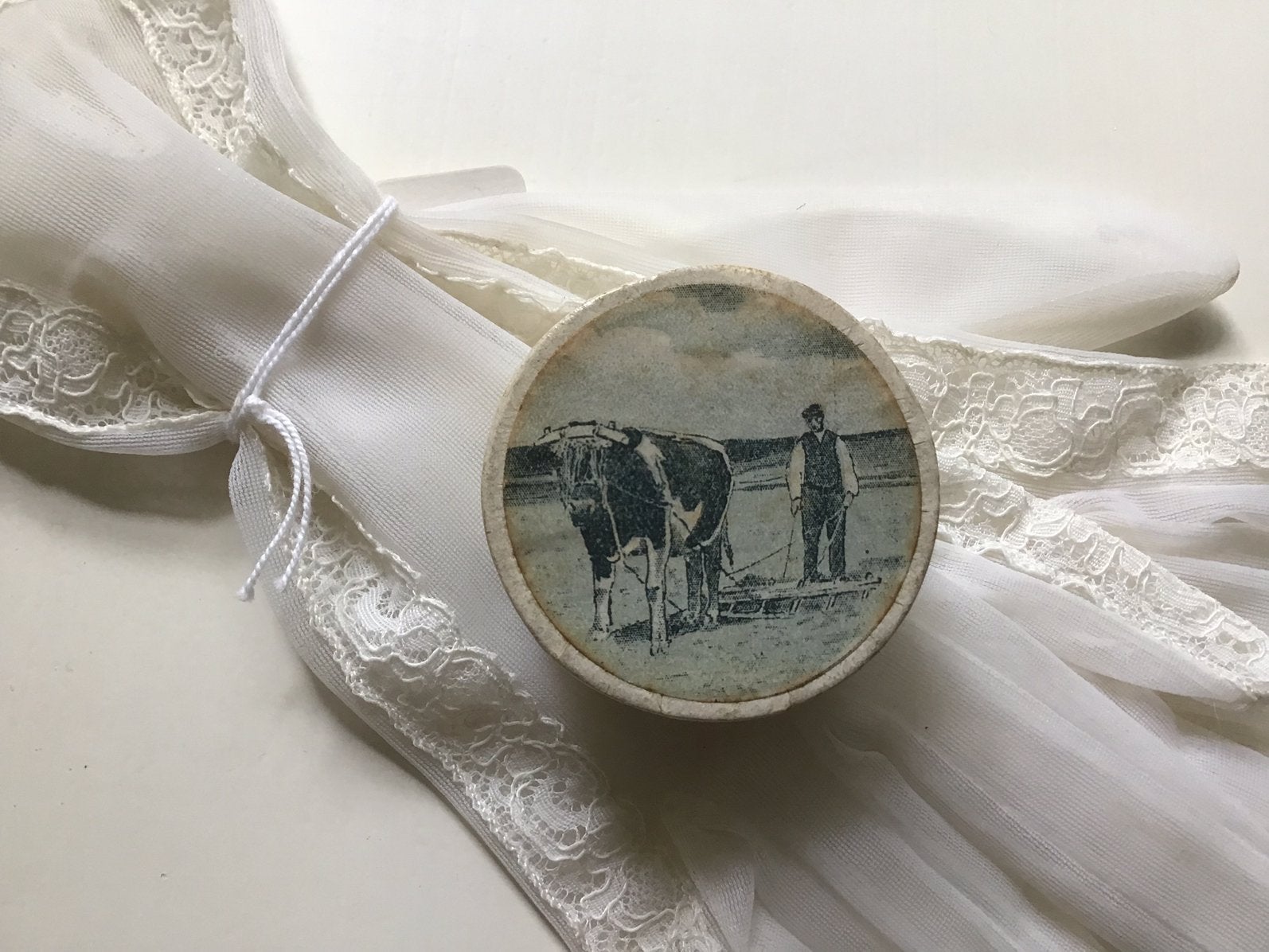 Antiek Sieraden Doosje uit 1920, Ophalen of Verzenden