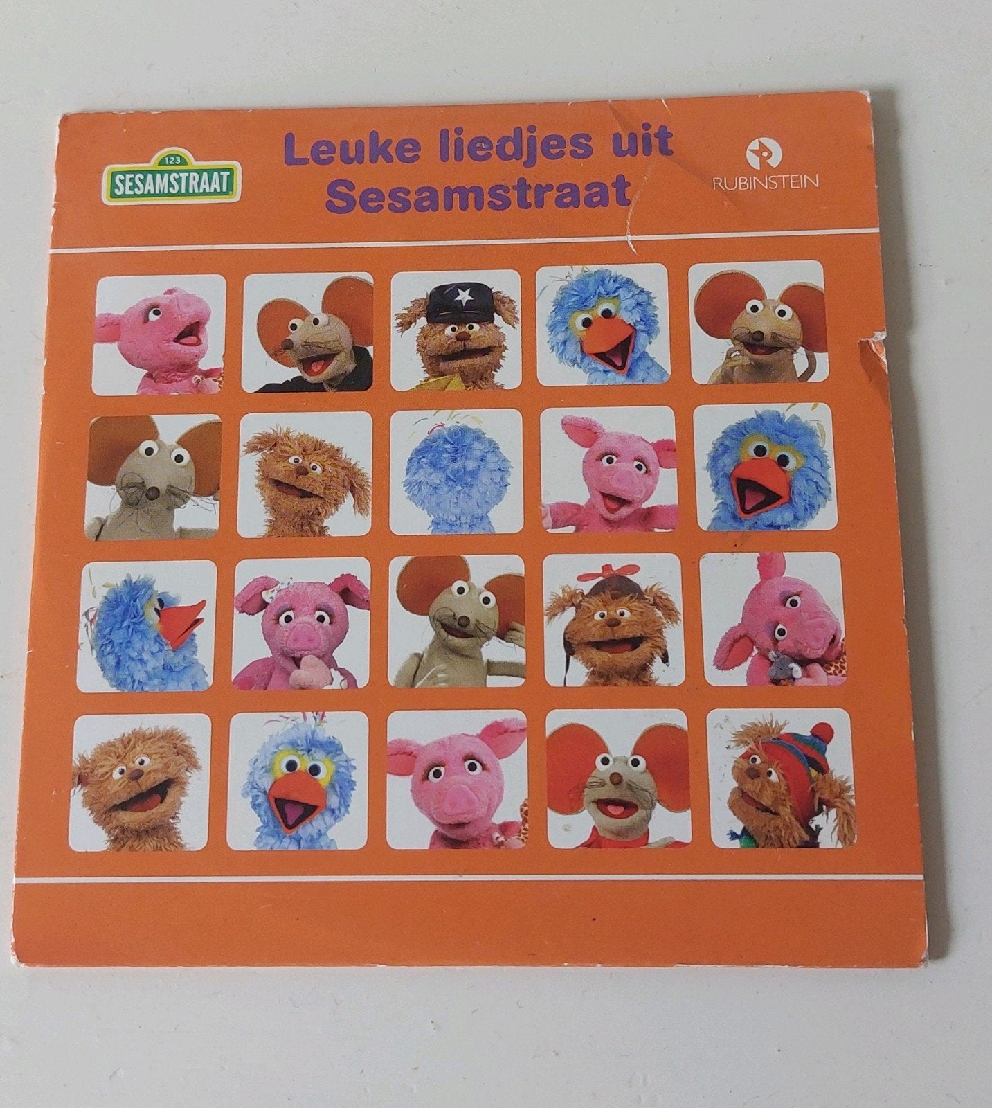 cd met de leukste liedjes uit Sesamstraat muziek kinderen, Cd's en Dvd's, Ophalen of Verzenden, Gebruikt