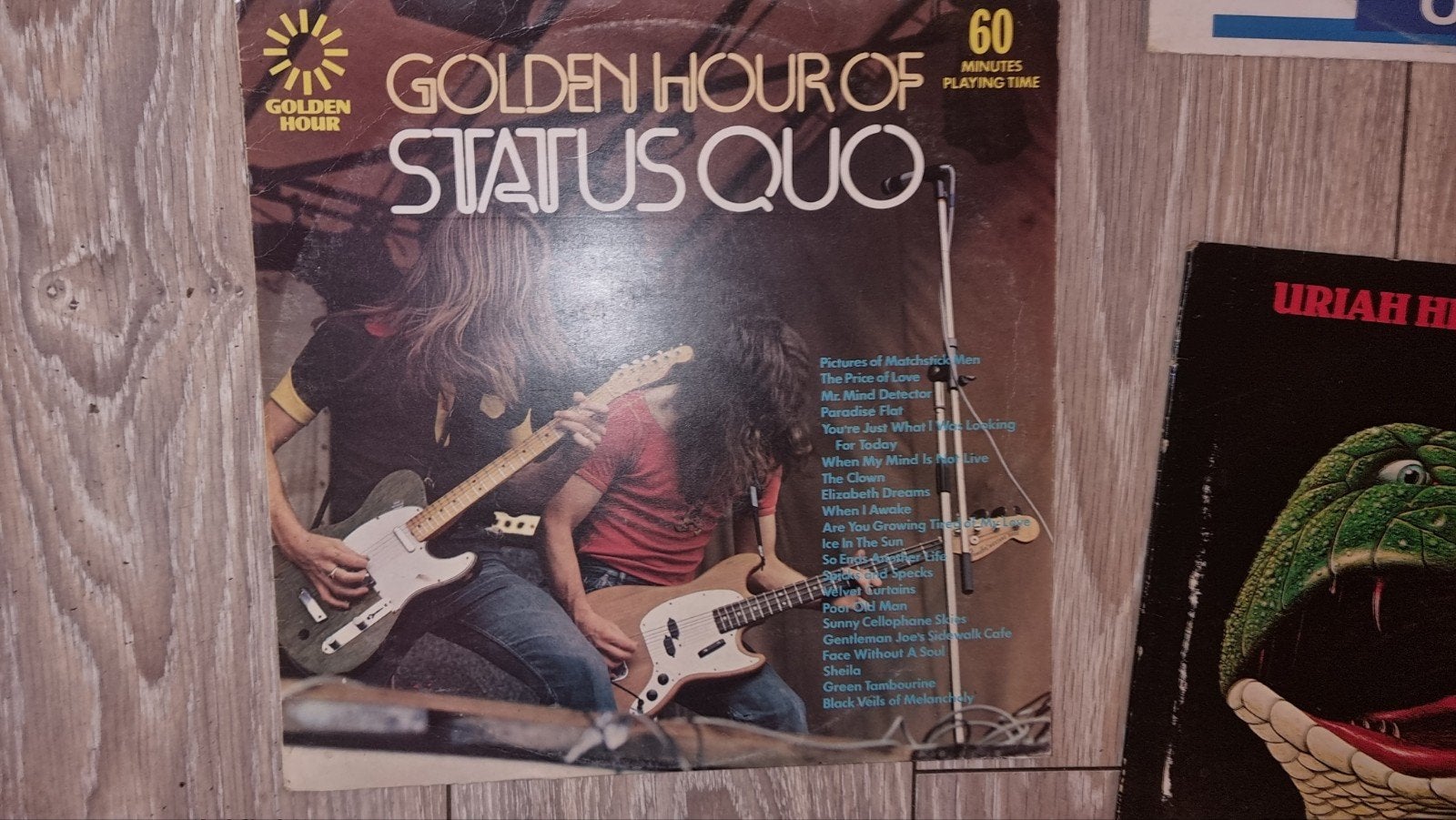 Status Quo - Golden Hour of Status Quo LP, Ophalen of Verzenden, 1970 - 1979, Gebruikt, 12 inch