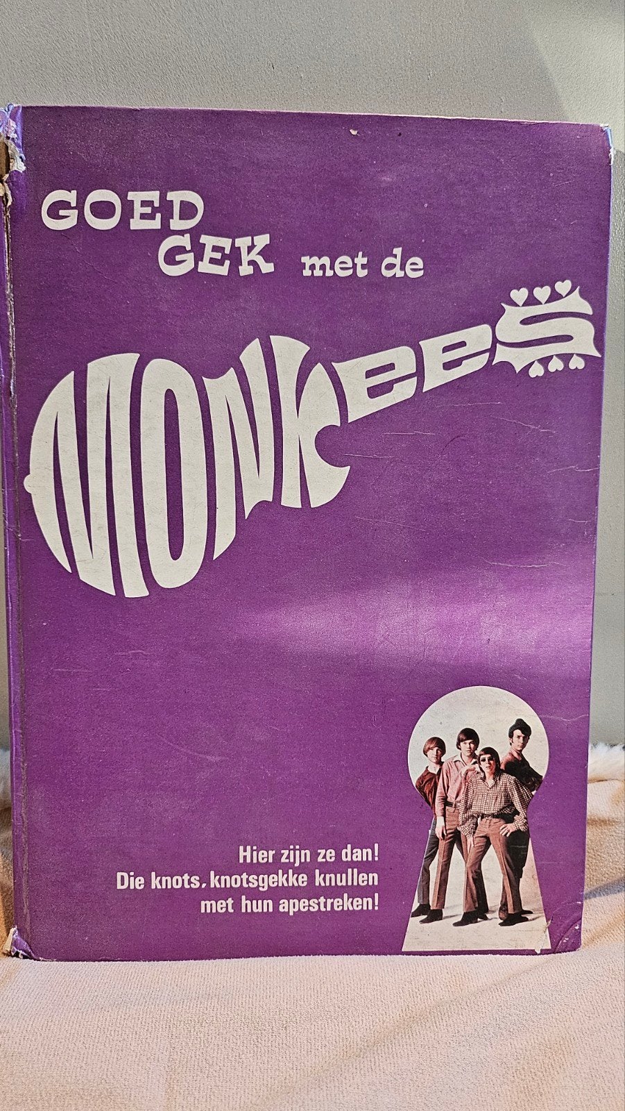Goed Gek met de Monkees - Vintage Boek, Boeken, Ophalen of Verzenden, Gelezen, Artiest, Onbekend