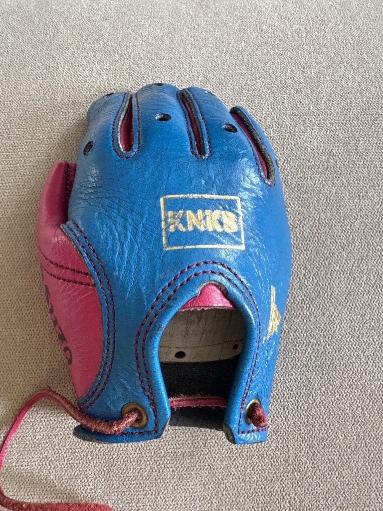 Te koop: kaatswant blauw met roze, Sport en Fitness, Overige Sport en Fitness, Ophalen of Verzenden, Zo goed als nieuw