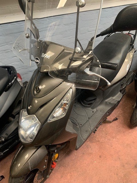 scooter, Ophalen, Gebruikt, SYM, Benzine