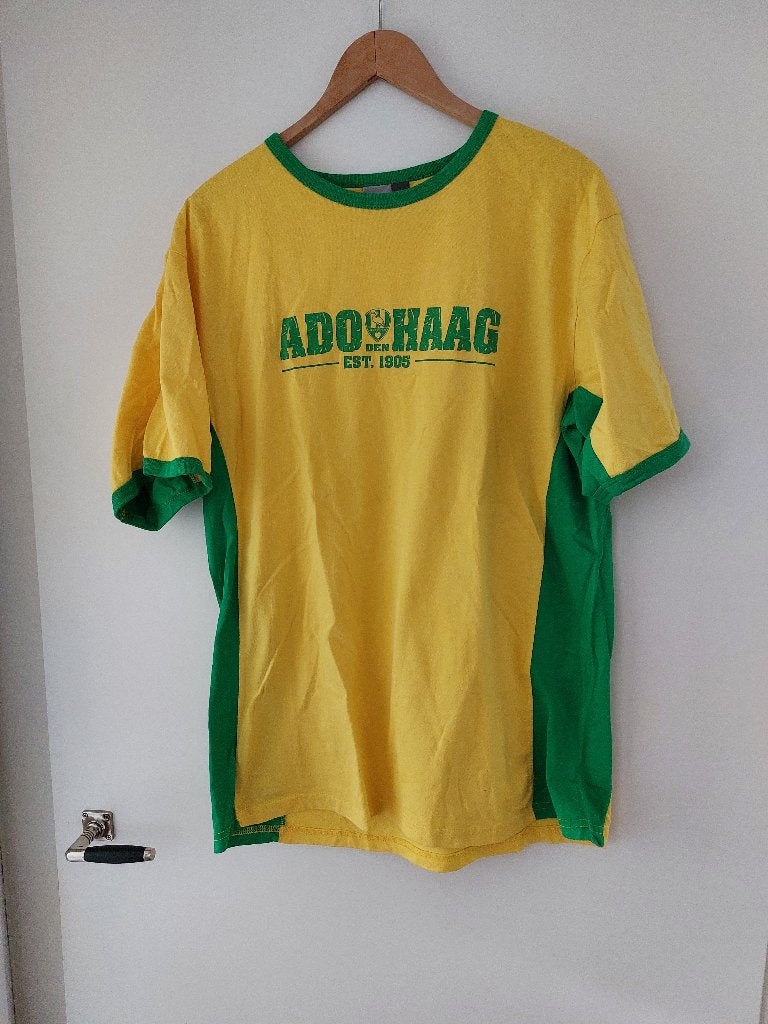 ADO Den Haag shirt XL, Ophalen of Verzenden, Zo goed als nieuw, Overige binnenlandse clubs, Shirt