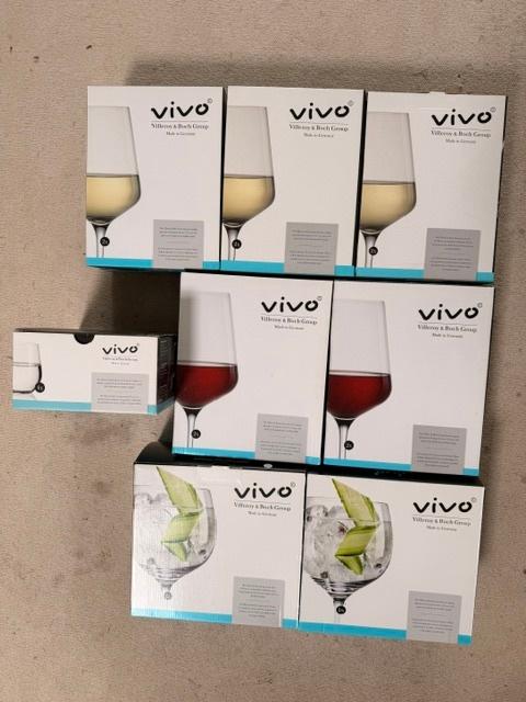 Wijnglazen  Vivo Villeroy & Boch Whisky Water Glazen, Ophalen, Nieuw, Overige typen