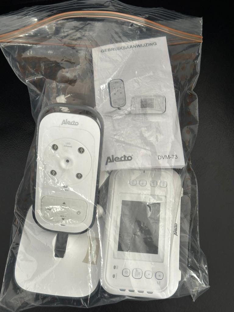 Te koop: goed werkende babyfoon van Alecto met camera, Kinderen en Baby's, Babyfoons, Ophalen of Verzenden, Zo goed als nieuw