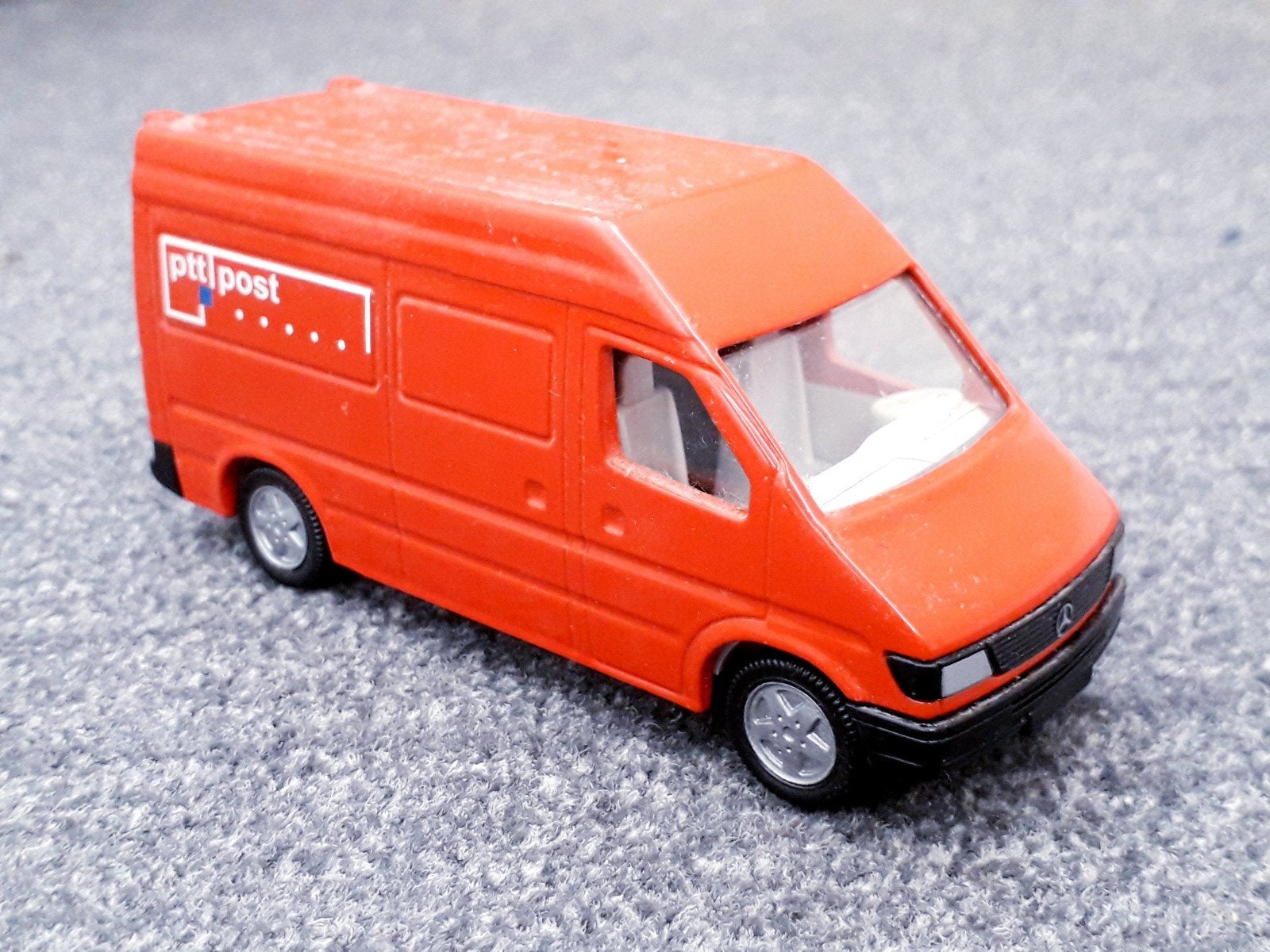 Siku Mercedes Spinter ptt post 1:55 goede conditie!, Ophalen of Verzenden, Zo goed als nieuw, Bus of Vrachtwagen, SIKU