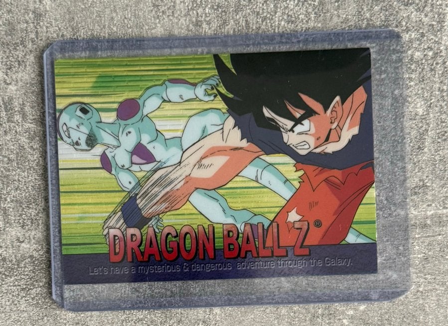 Dragon Ball Z Kaart - Goku vs Frieza, Ophalen of Verzenden, Nieuw, Losse kaart
