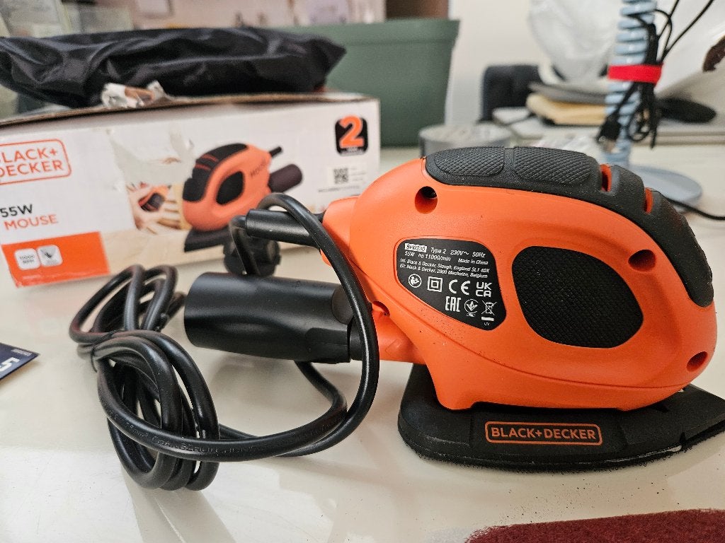 Schuurmachine Black & Decker Mouse, Ophalen of Verzenden, Nieuw, Minder dan 600 watt, Vlakschuurmachine