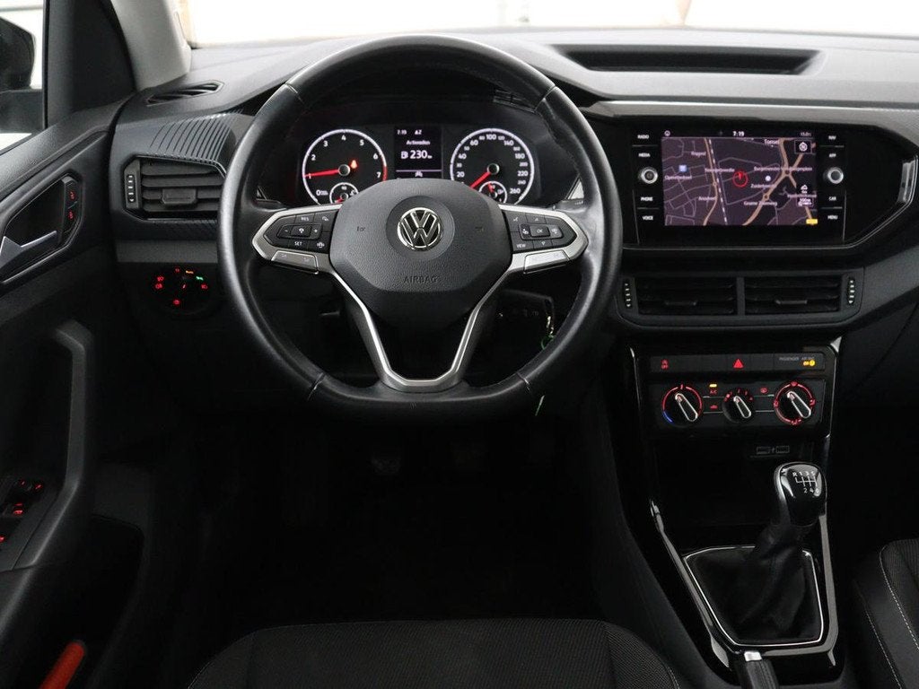 Volkswagen T-Cross 1.0 TSI Life | Carplay | Navigatie | Adap, Auto's, Volkswagen, Voorwielaandrijving, Gebruikt, Wit, Origineel Nederlands