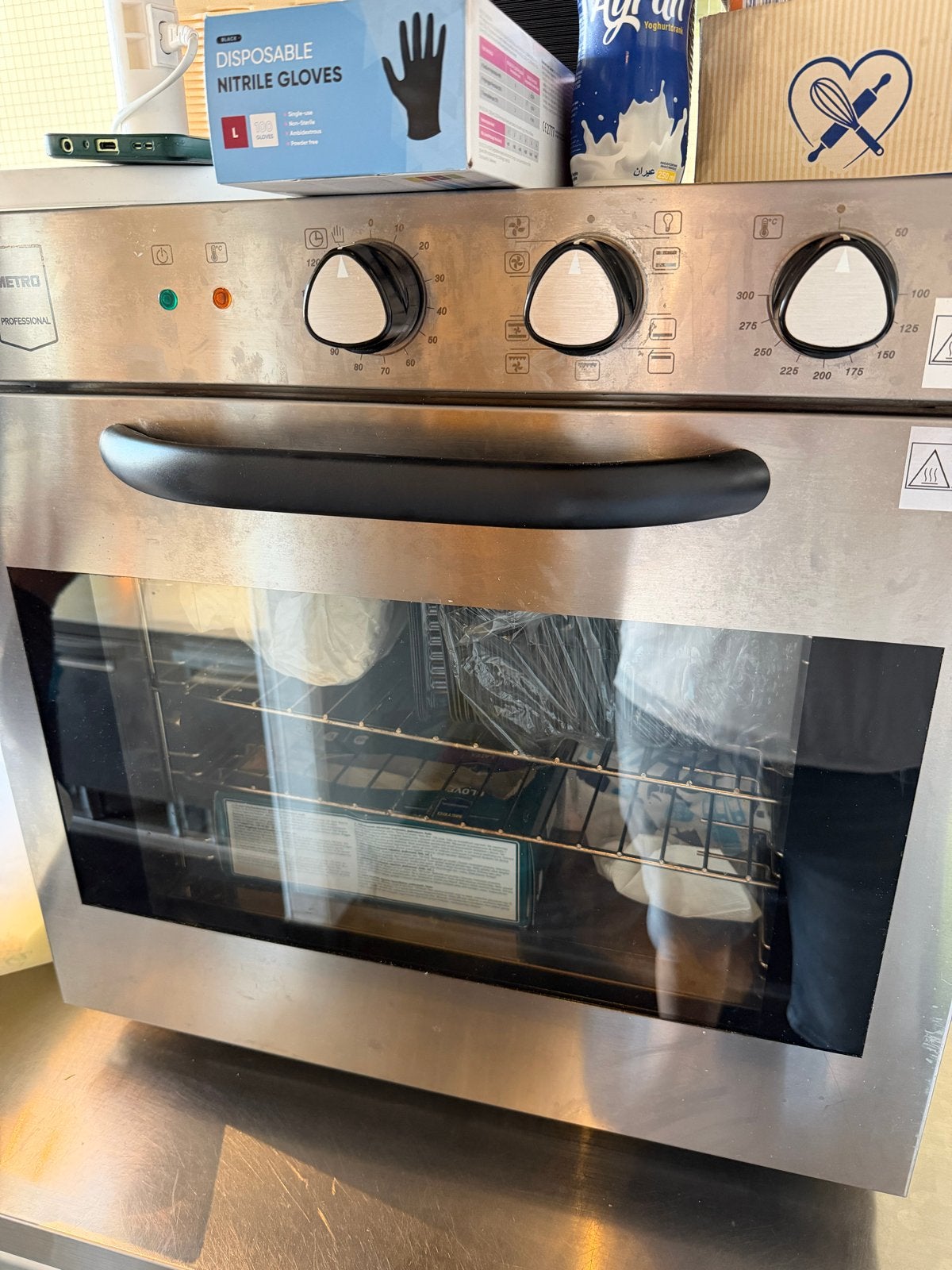 Metro Professional Oven - Roestvrij staal, Ophalen, Oven, Hete lucht, 60 cm of meer