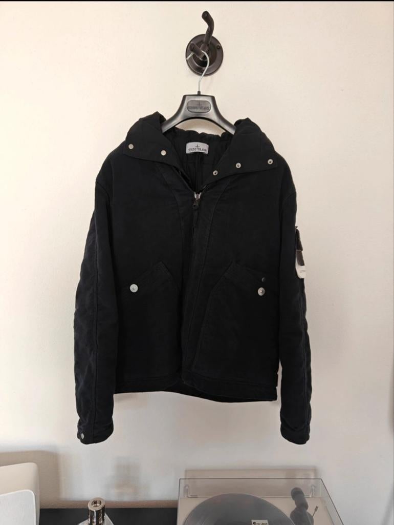 Stone Island Cotton moleskin-TC jas, Kleding | Heren, Jassen | Winter, Nieuw, Stone Island, Maat 46 (S) of kleiner, Verzenden