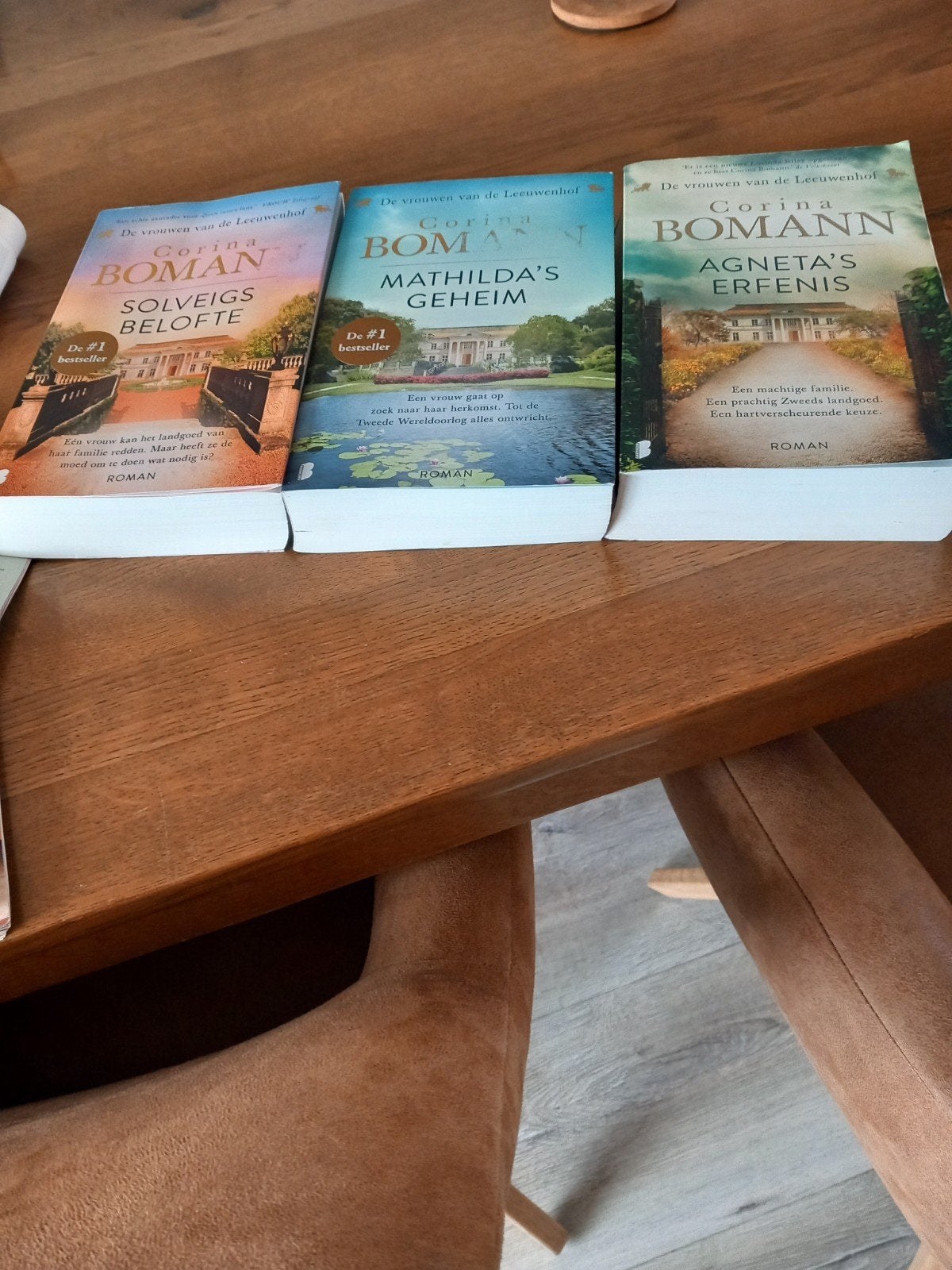De vrouwen van de Leeuwenhof serie, Boeken, Streekboeken en Streekromans, Ophalen of Verzenden, Gelezen, Bomann