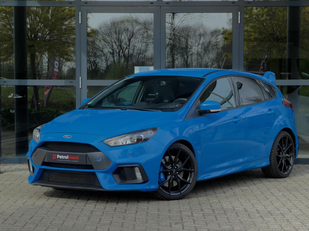 Ford Focus 2.3 RS, Recaro schaalstoel, Sony, Winter pack, Ca, Gebruikt, 4 cilinders, Blauw, Leder en Stof