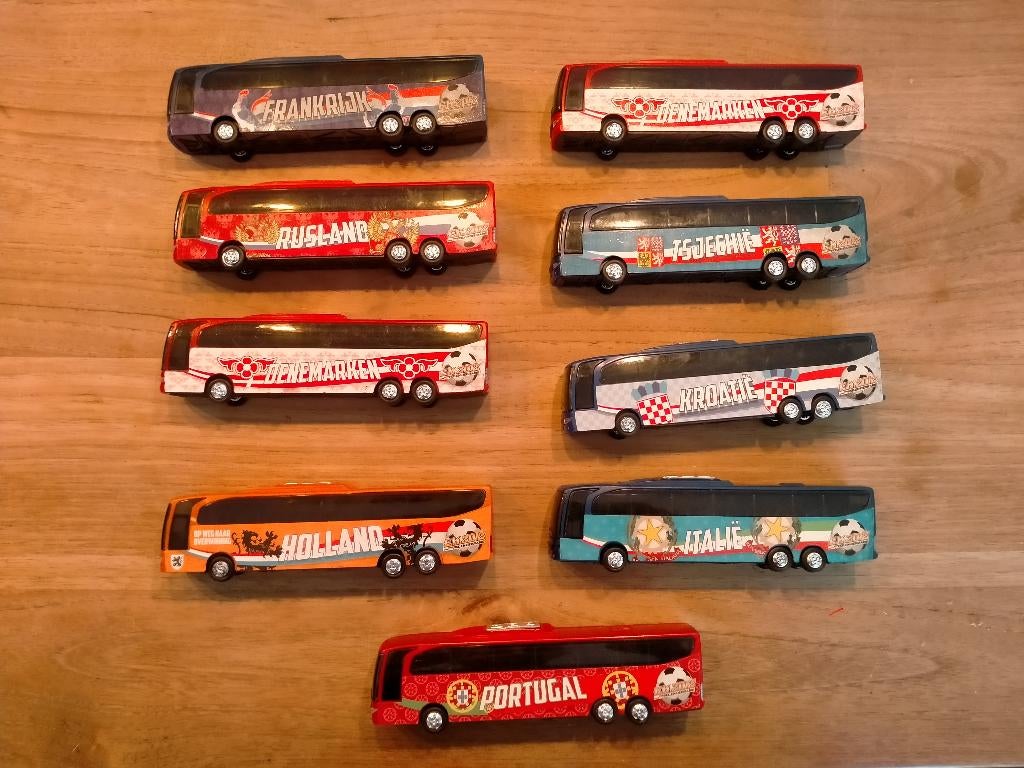 Bussen speelgoed EK 2012, Verzamelen, Ophalen of Verzenden, Zo goed als nieuw, Buitenlandse clubs