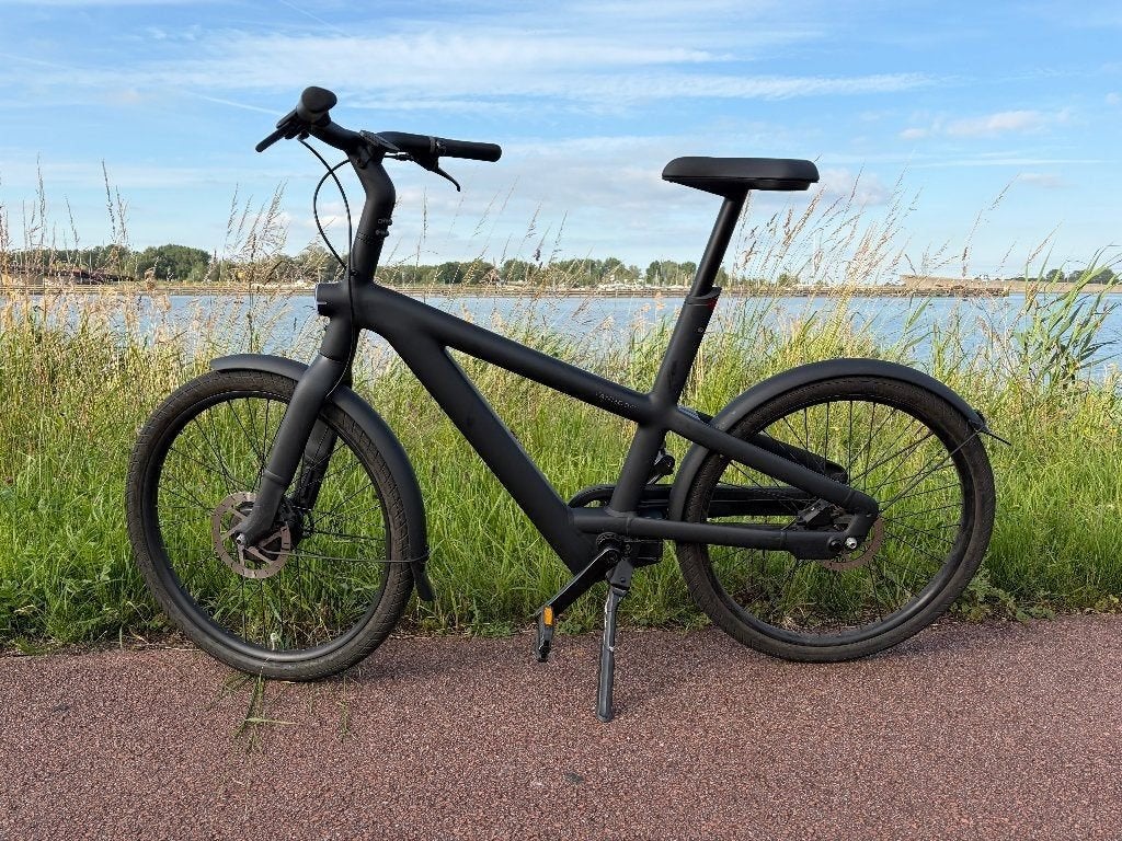 VanMoof S6 Open Drift Zwart Diefstalverzekering Theft Proof
