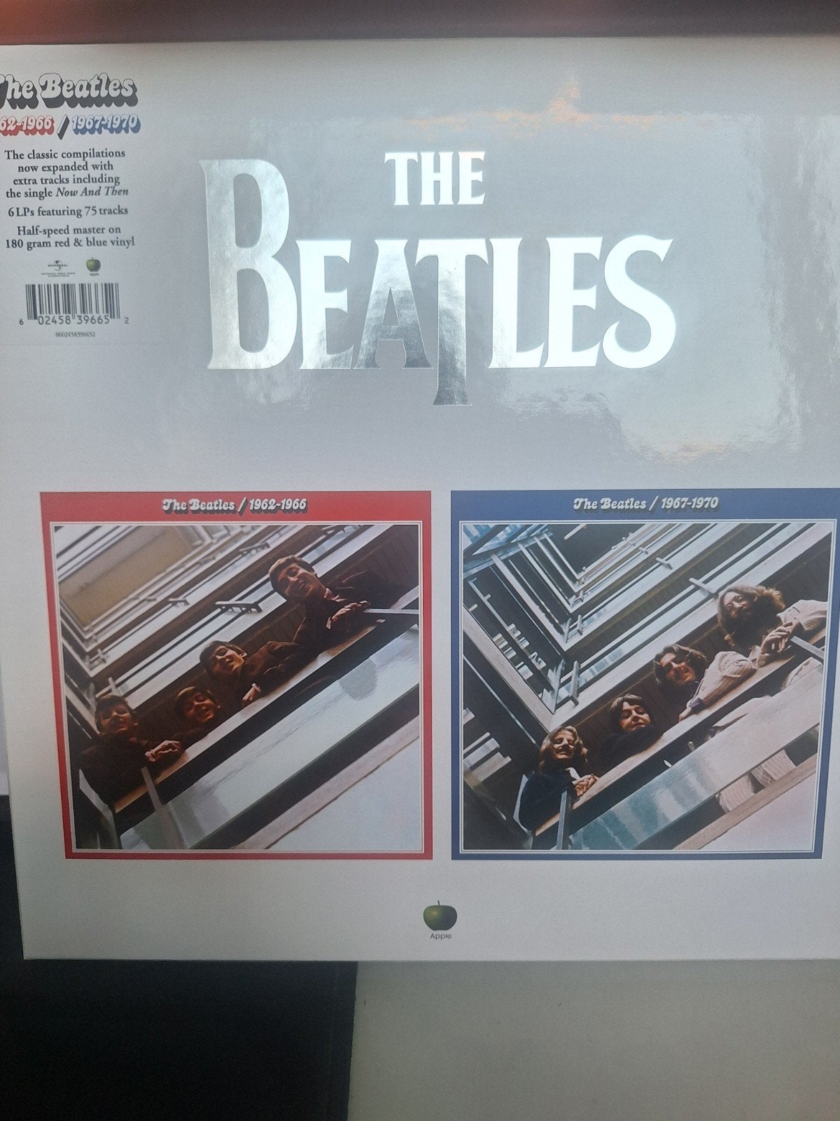 The Beatles 1962-1966/1967-1970 box set 

1962-1966/1967-197, LP, Pop, Ophalen of Verzenden, Zo goed als nieuw
