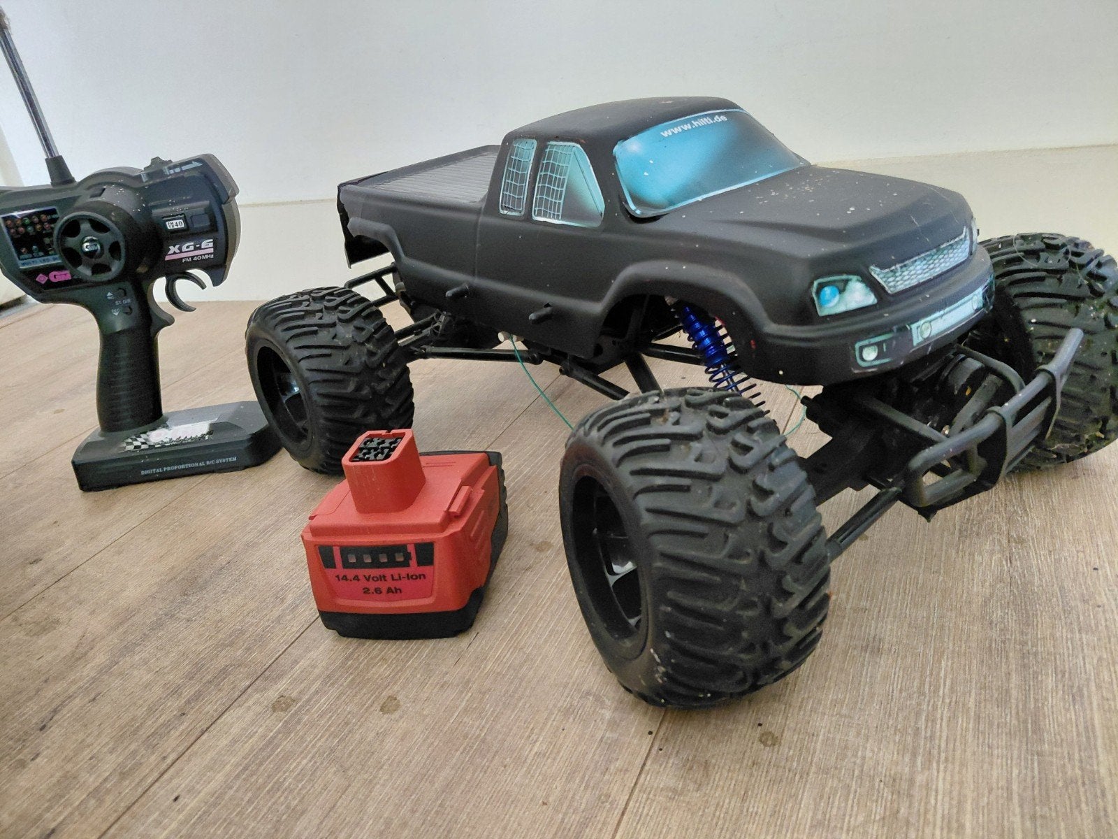 Graupner - Hilti Monster Truck, Elektro, Gebruikt, Auto offroad, Ophalen of Verzenden