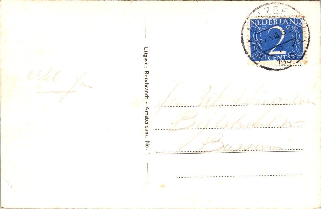 Wijk aan Zee - 12 oude ansichtkaarten, Verzenden, 1940 tot 1960, Gelopen, Noord-Holland