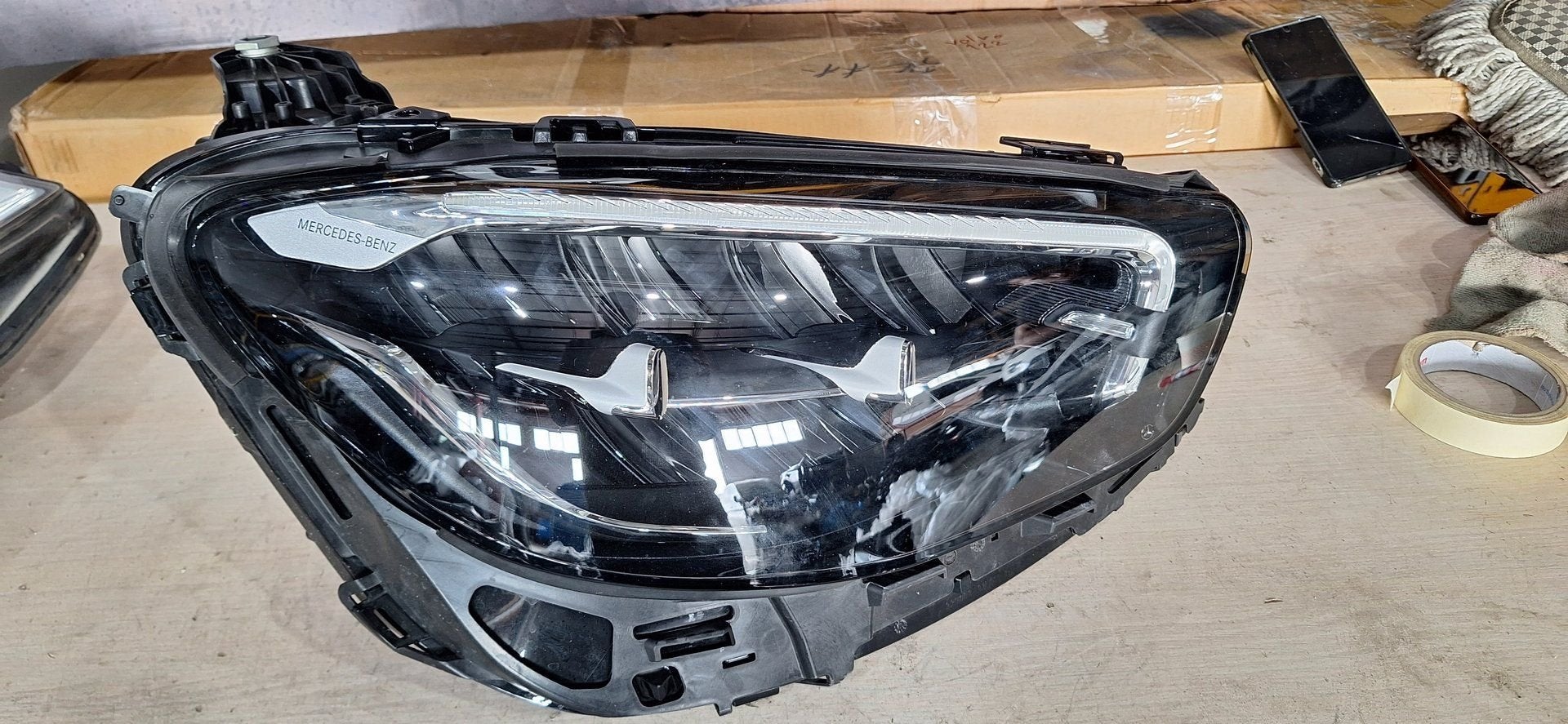 Mercedes-Benz E W213 koplamp, Gebruikt, -, -, Ophalen of Verzenden