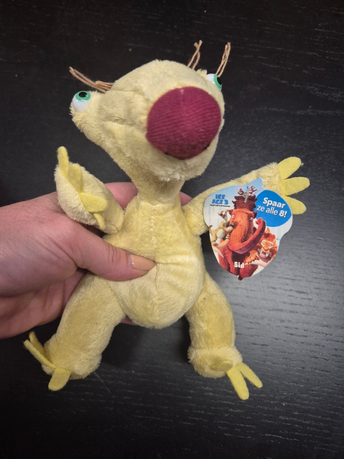 Ice Age Scrat knuffel - Zeldzaam verzamelobject, Overige merken, Overige typen, Ophalen of Verzenden, Middelgroot (20 tot 80 cm)