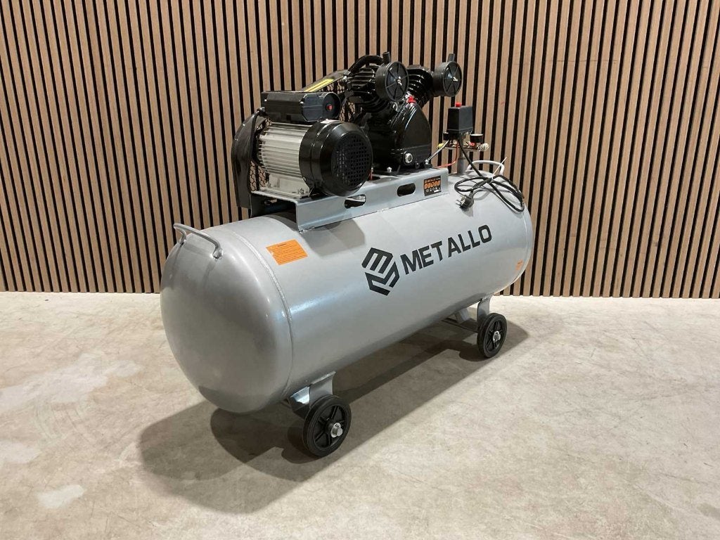 Metallo META-AC200L luchtcompressor nieuw in kist ‼️, Ophalen, Nieuw, 200 tot 400 liter/min, Mobiel