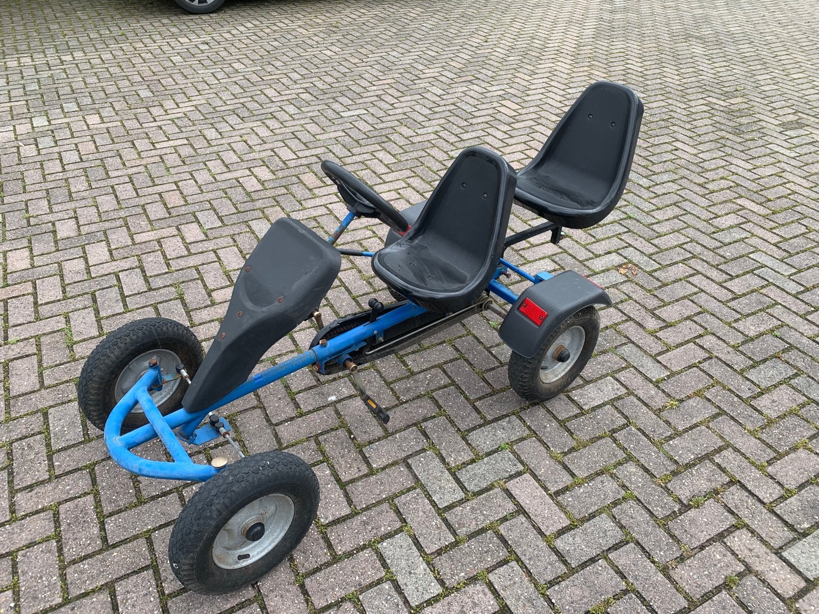Gokart skelter met twee zitjes, Ophalen, Gebruikt, Overige merken