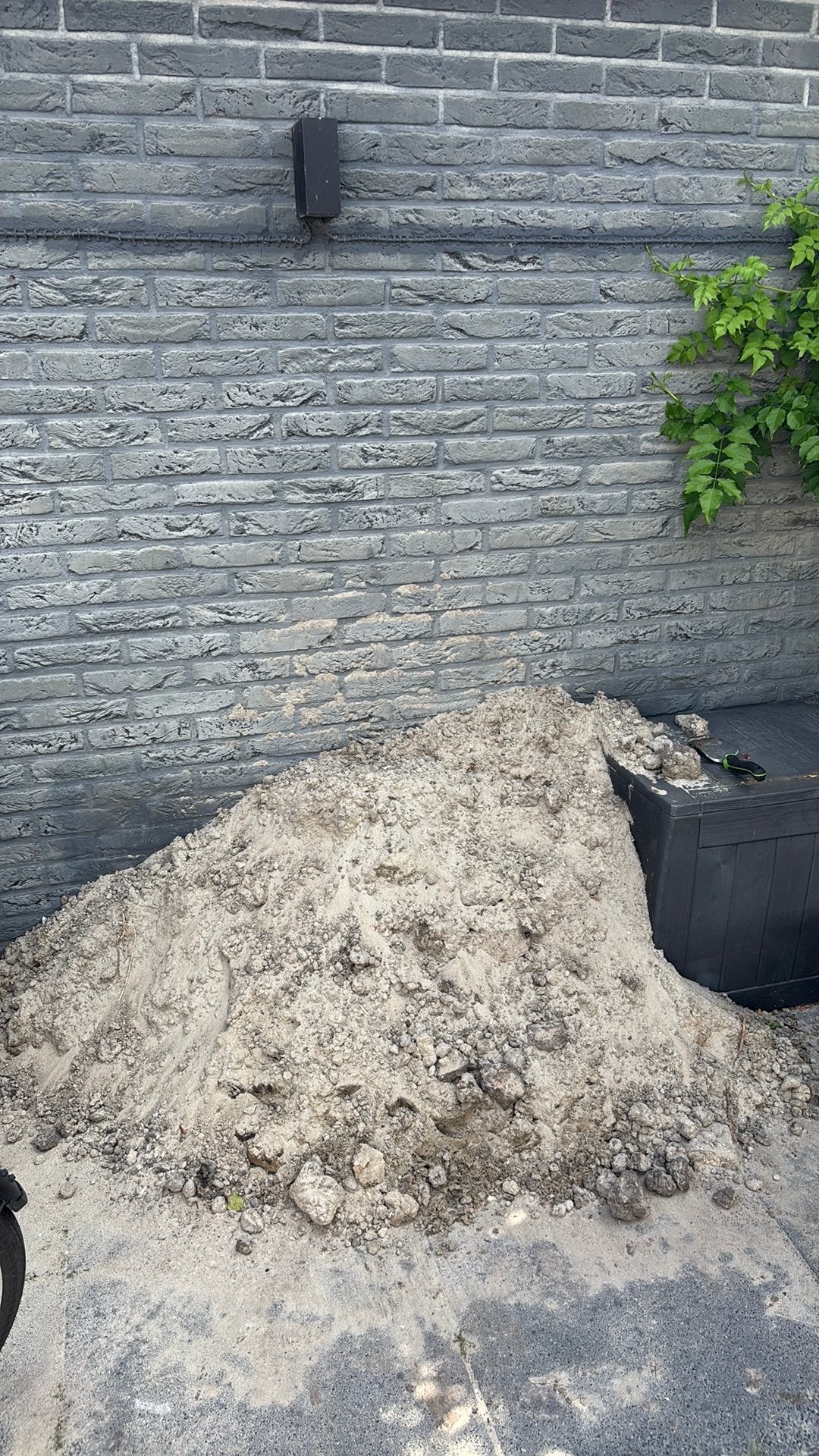 Hoopje ophoogzand, Ophalen, Zo goed als nieuw, Ophoogzand
