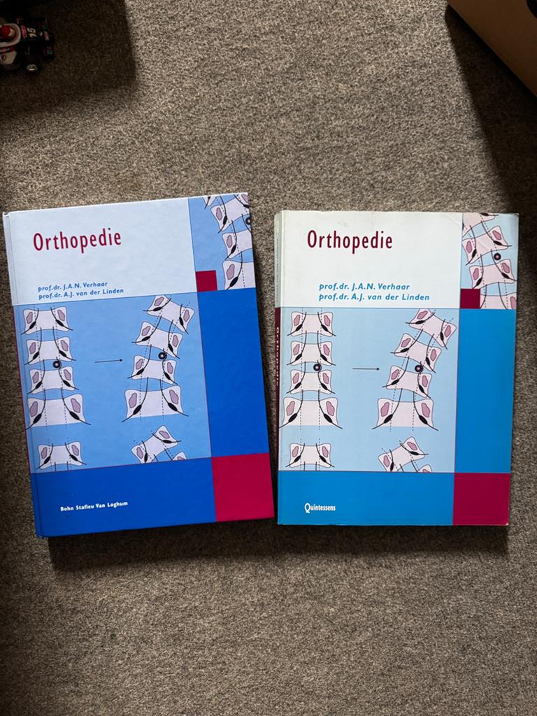 Orthopedie boek als nieuw, Boeken, Ophalen of Verzenden, Zo goed als nieuw