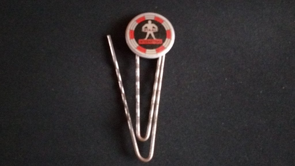 Bookmarker / paperclip Staal intermetaal, Ophalen of Verzenden, Zo goed als nieuw