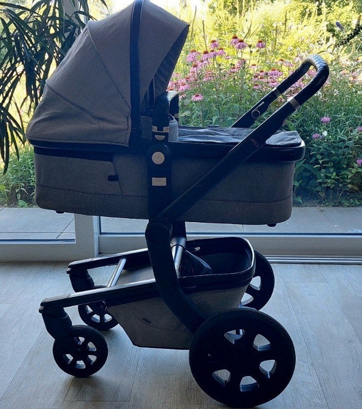 Joolz Day 3 Grey on Black, Kinderen en Baby's, Kinderwagens en Combinaties, Ophalen, Gebruikt, Combiwagen, Overige merken