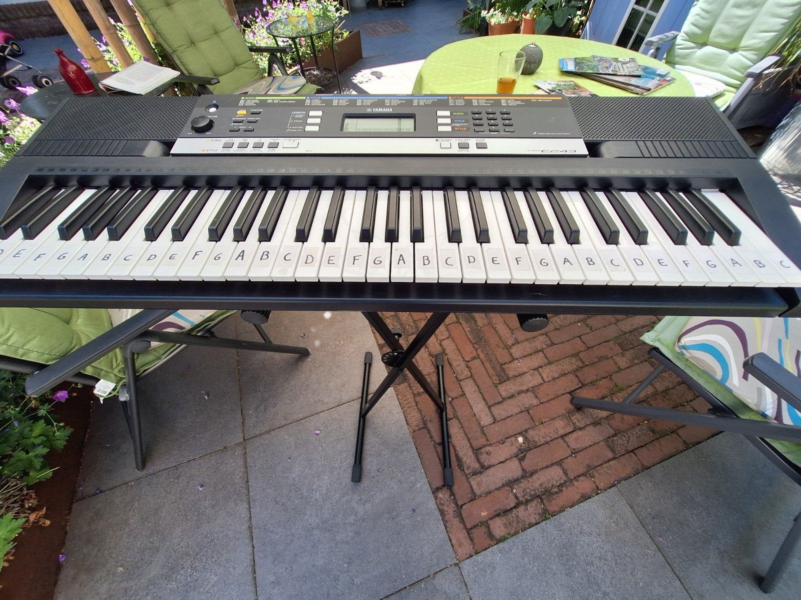 yamaha keyboard in goede staat, Muziek en Instrumenten, Keyboards, Ophalen, Zo goed als nieuw, 61 toetsen, Yamaha