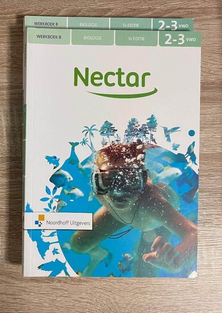 Nectar Biologie Werkboek B 2-3 VWO 5e editie, VWO, Biologie, Ophalen of Verzenden, Zo goed als nieuw