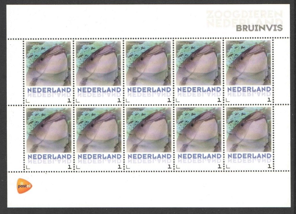 Postzegels Zoogdieren in Nederland: Bruinvis, Ophalen of Verzenden, Na 1940, Postfris